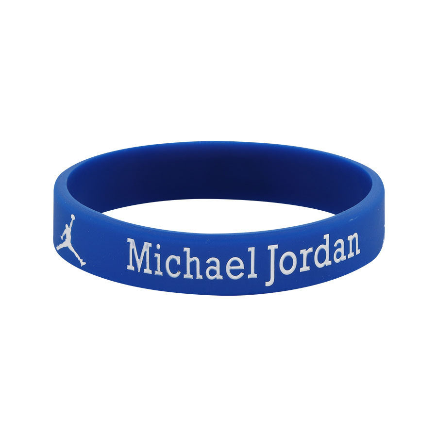 Star Concave Thickened Silicone Kobe James Basketball Bracelet