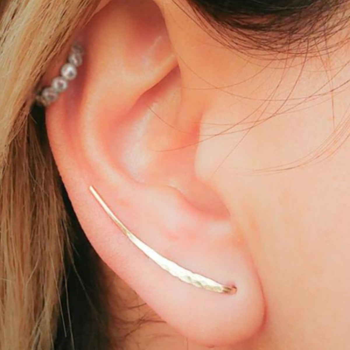 Women's Simple Fashion Handmade U-shaped Ear Clip Rings