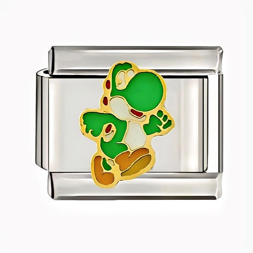 Welding Pattern Oil Dripping Cartoon Italian Bracelets