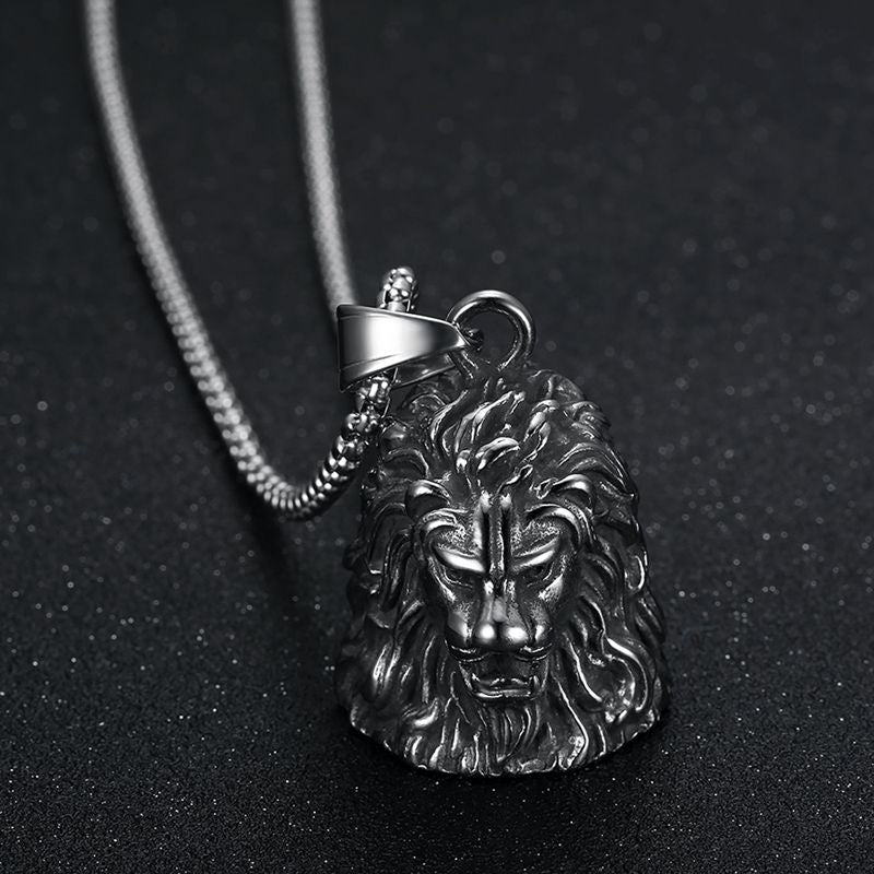 Locomotive Style Vintage Lion's Head Lucky Pendants