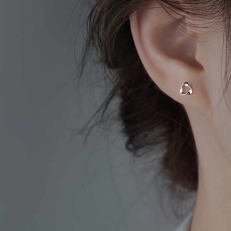 Simple Commute Petite Summer Niche Design Stud Earrings