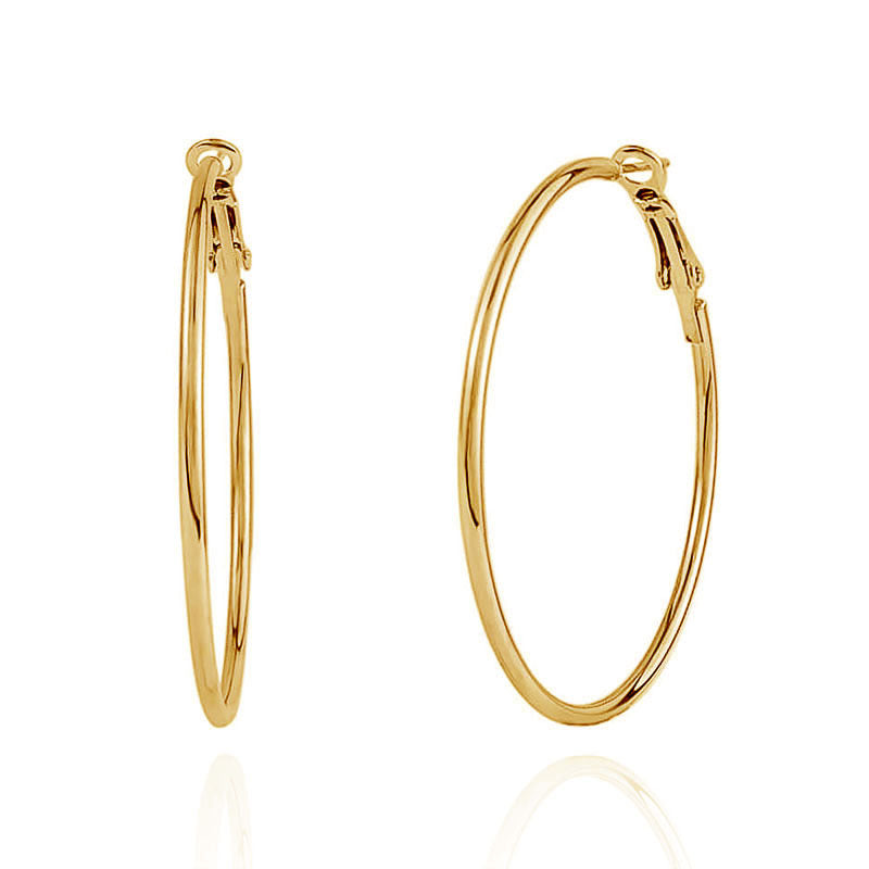 Women's Ear Elegant Big Hoop High-grade Minimalist Earrings