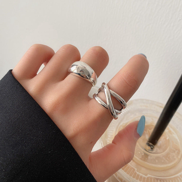 Women's Style Temperament Water Drop Retro Stylish Rings