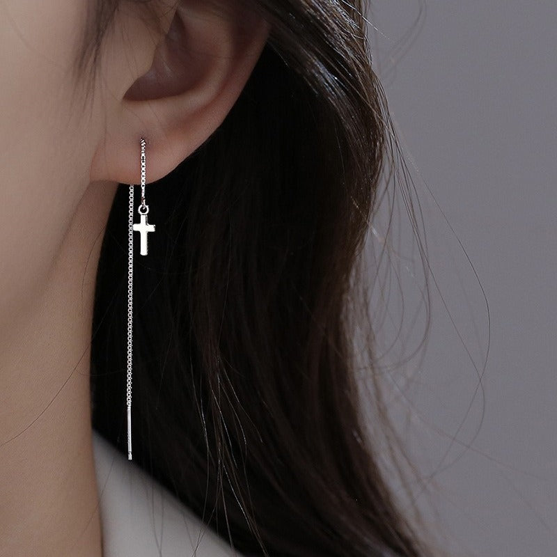 Women's Art Selection High-grade Live Long Tassel Ear Line