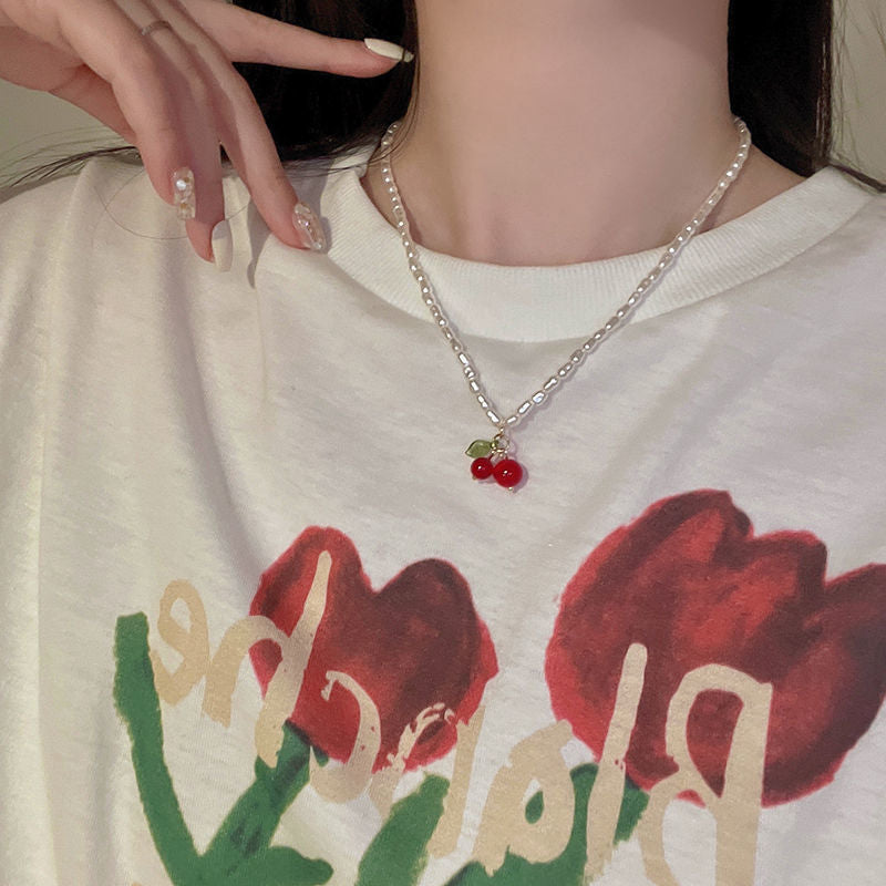 Luxury Minority Temperament Sweet Fresh Feeling Necklace