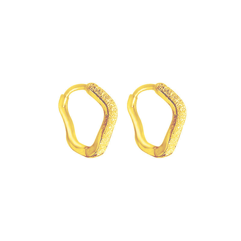 Luxury High-grade Twist Clip Geometric U-shaped Ear Buckle