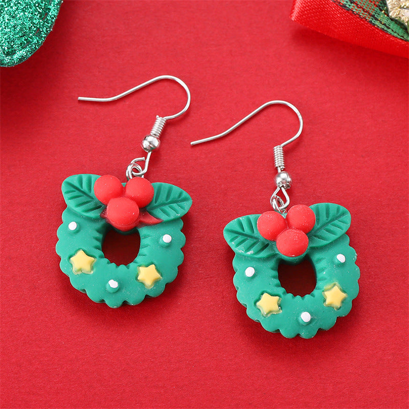 Creative Christmas Series Cute Fashion Exquisite Earrings