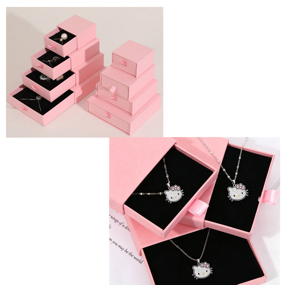 Women's Full Diamond Hello Kitty Millennium Hot Pendants