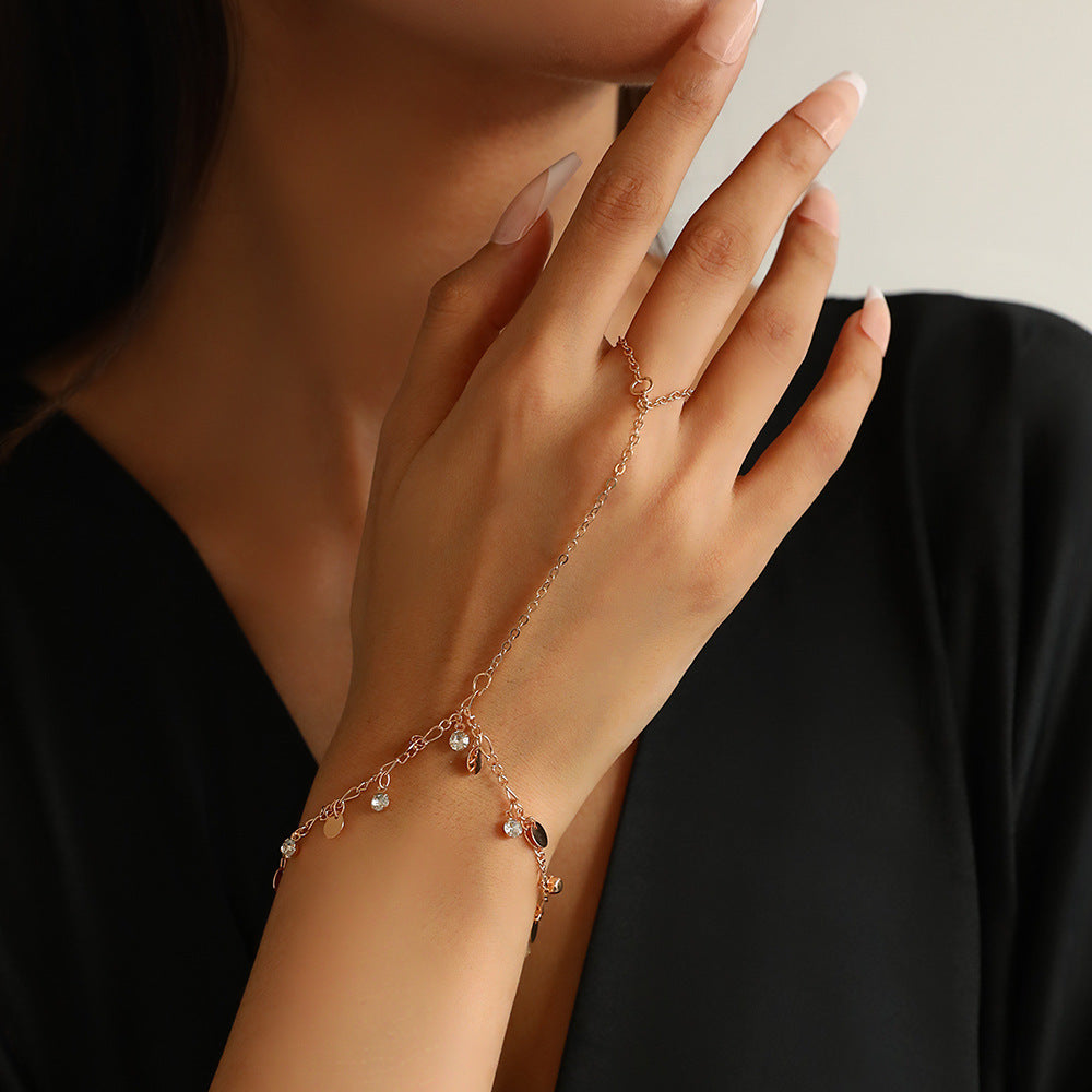 Simple Girly Fashion Round French Minority Temperament Bracelet