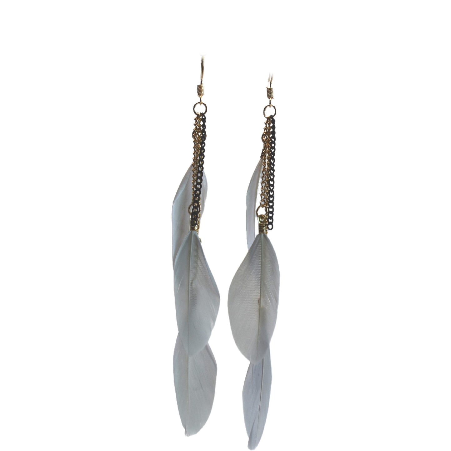 Classy Casual Cool Ethnic Style Feather Earrings