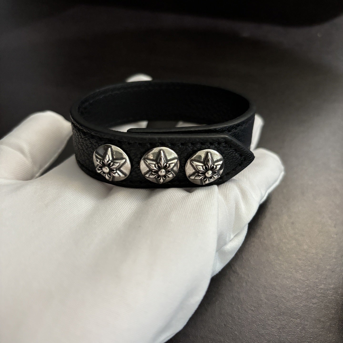 Cruciate Flower Boat Anchor Six-pointed Star Personality Bracelet