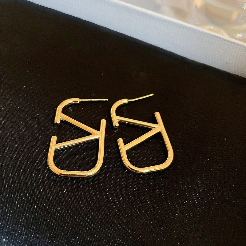 Women's Personality Fashion Trendy Light Luxury High-grade Earrings