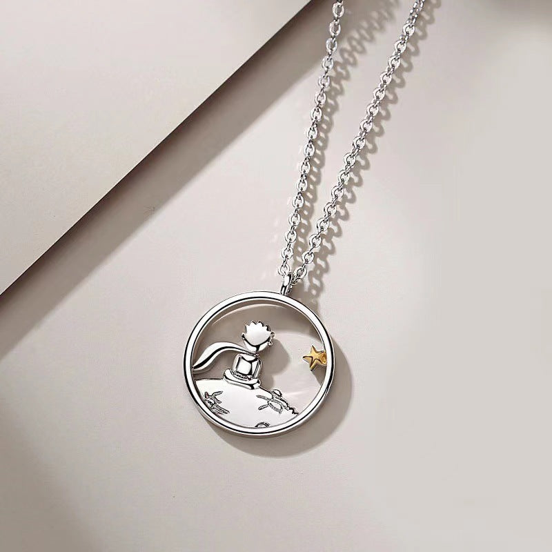 Fox Couple Pair Of Girlfriends Clavicle Chain Commemorative Valentine's Necklace