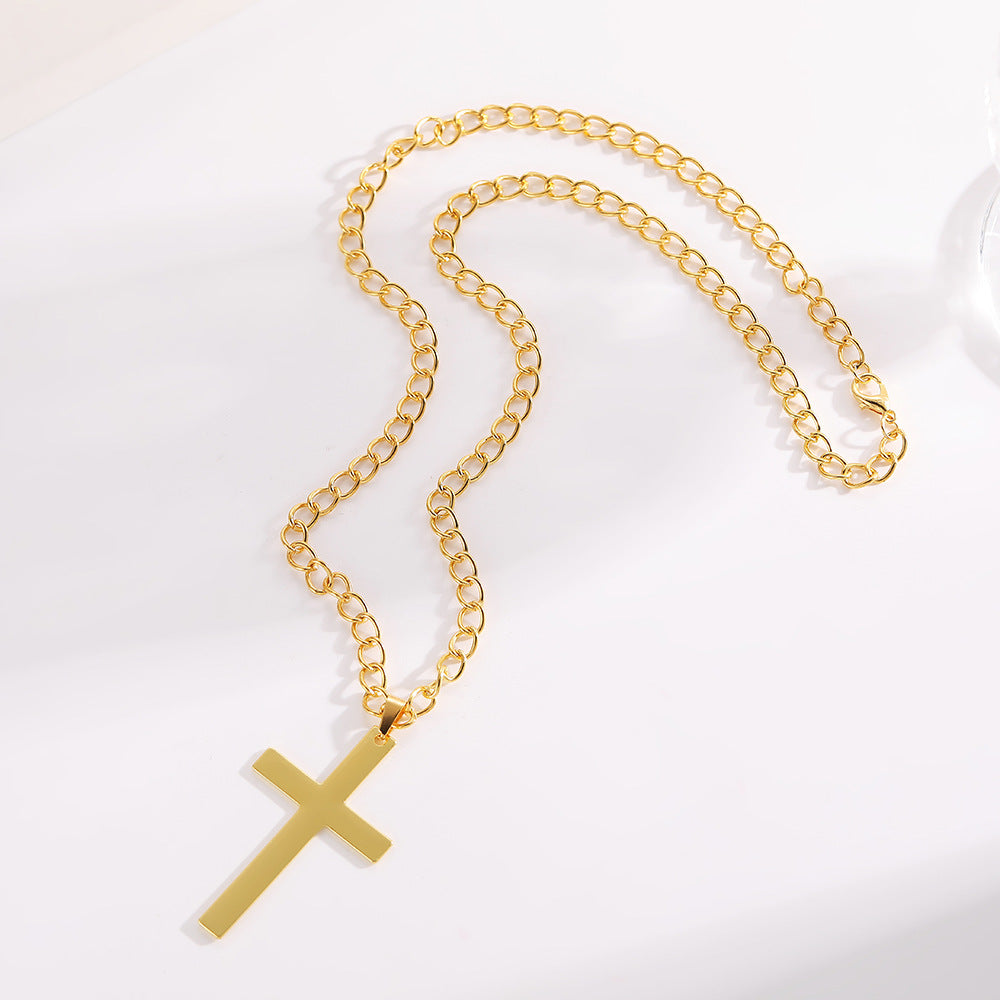 Women's & Men's Metal Gold Hemp Flowers Chain Simple Necklace