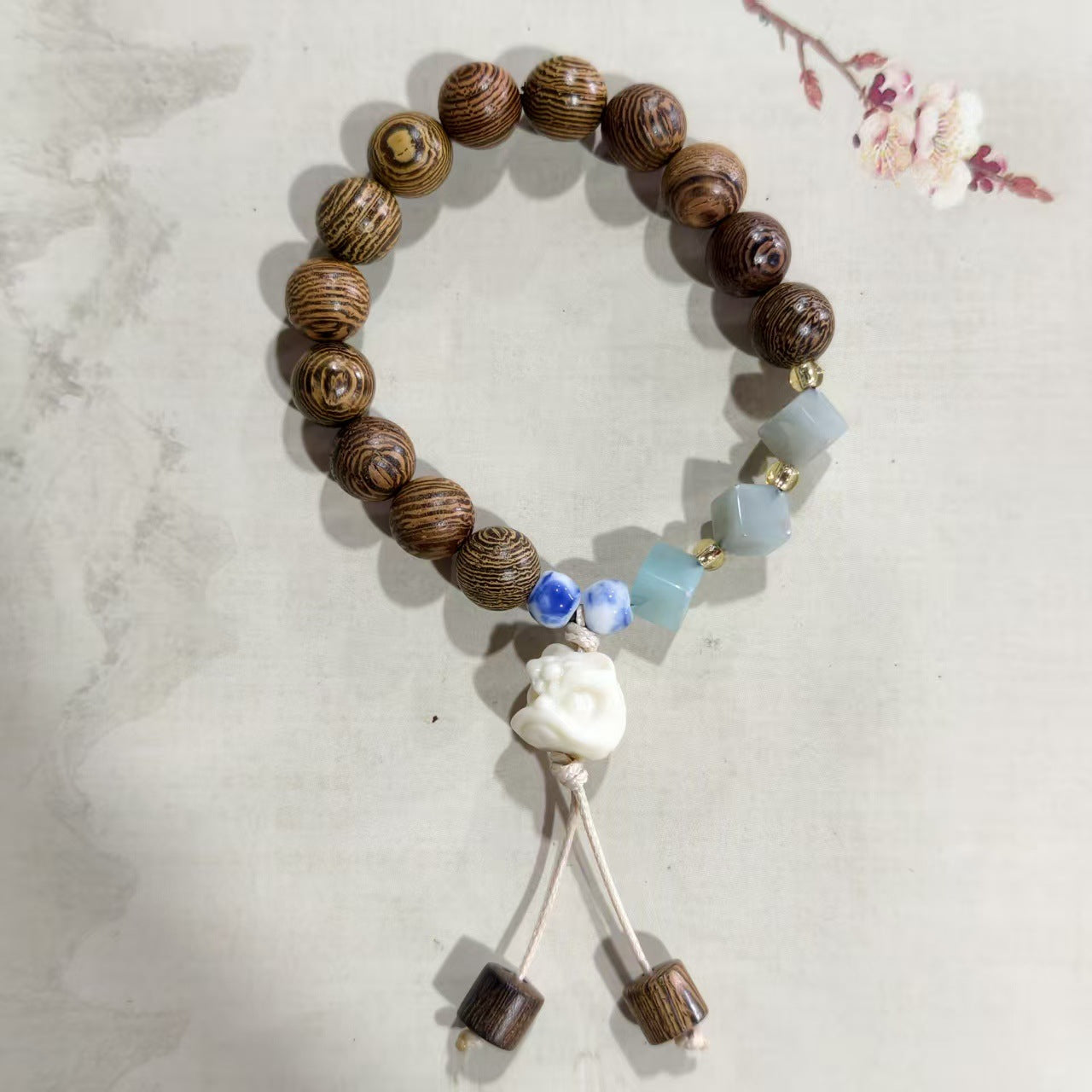 Alloy Ceramic Ethnic Style Single Handmade Filament Bracelet