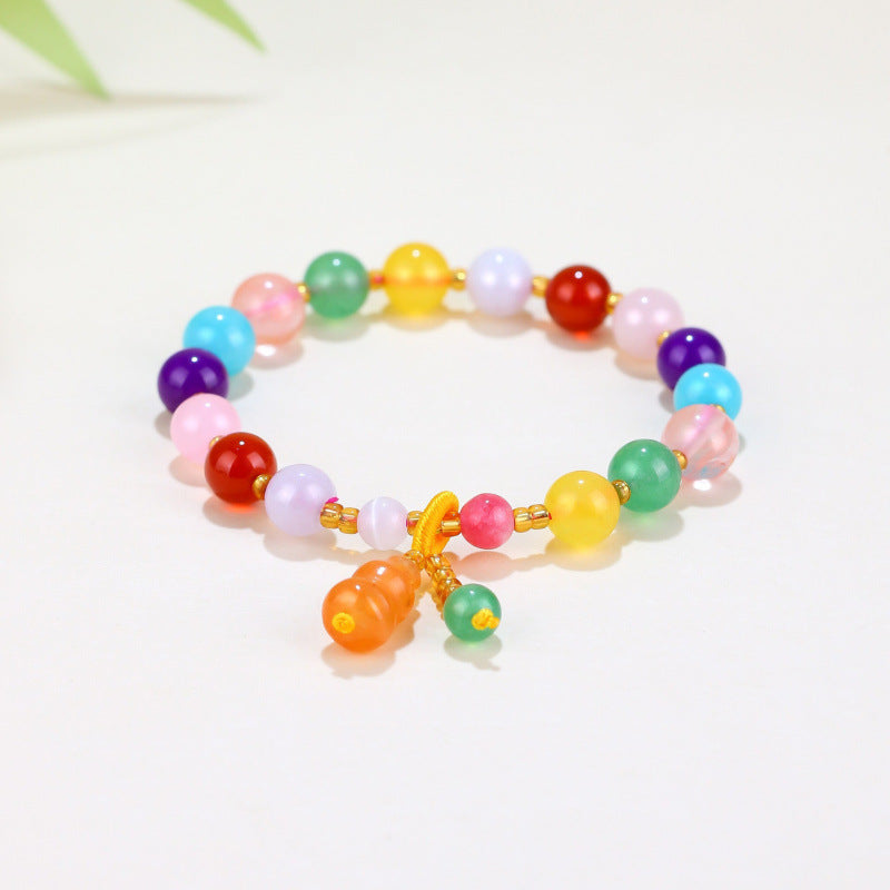 Women's & Men's Beaded For To Relieve Anxiety Natural Crystal Lucky Bracelet