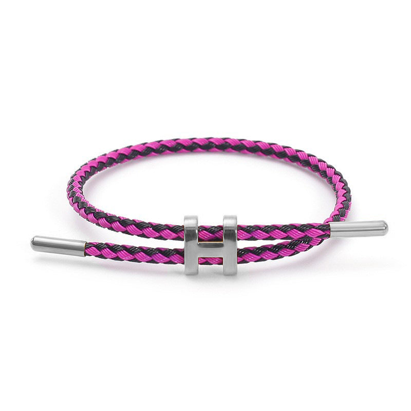 Wire Rope Adjustable Hard Pure Gold Accessory Bracelets