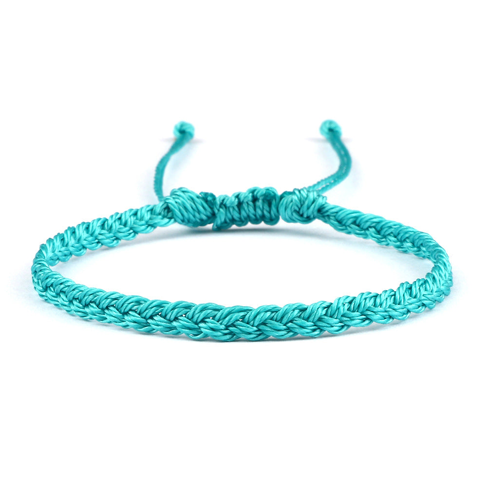 Creative Twist Weave Taiwanese Wax Handmade Hand Unisex Twin Bracelet