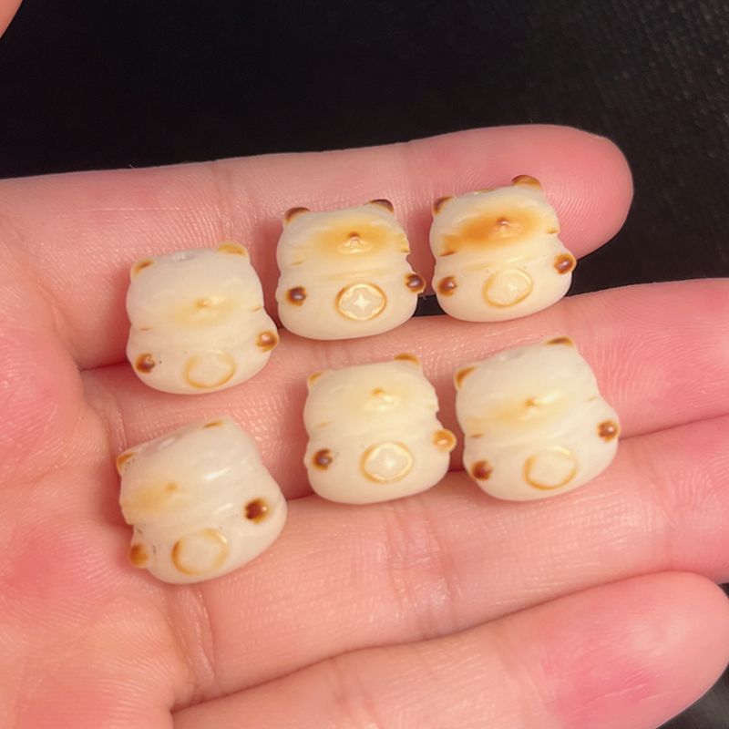 Grilled Bodhi Lucky Cat Weathered Root Pendants