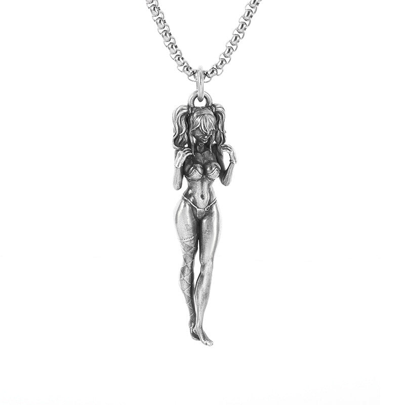 Women's & Men's Niche Angel Vintage Fashion Beauty Sweaters Necklaces