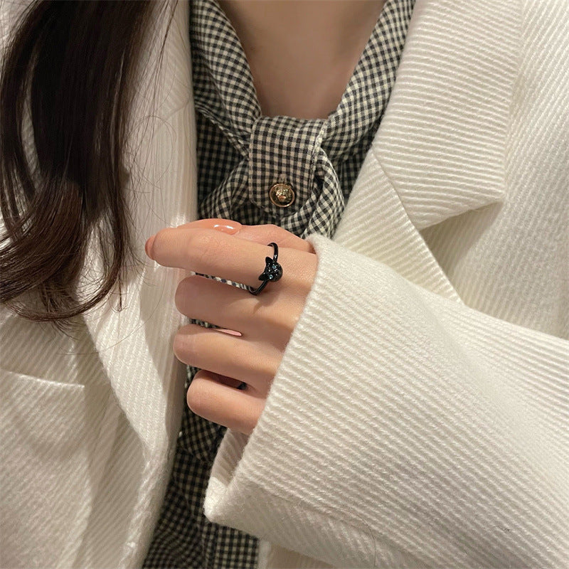 Female Fashion Niche Design Index Finger Rings