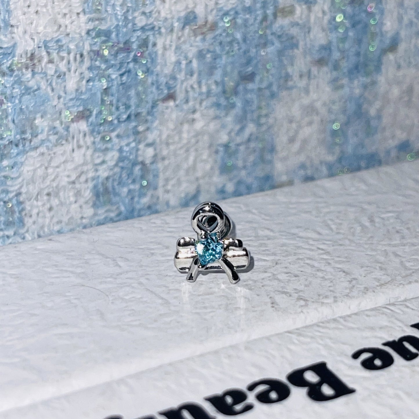 Clip Zircon Ear Bone Female Titanium Earrings