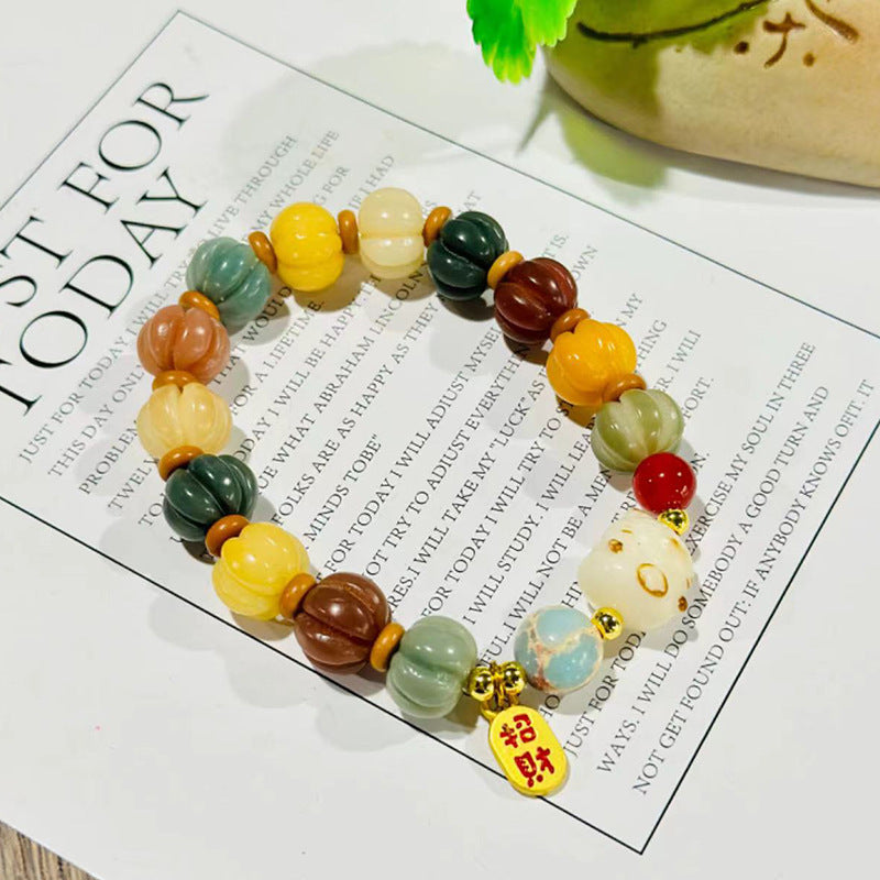Tung Flowers Cardamom Grape Cluster Bodhi Hand Pieces Nerium Oleander Bracelet
