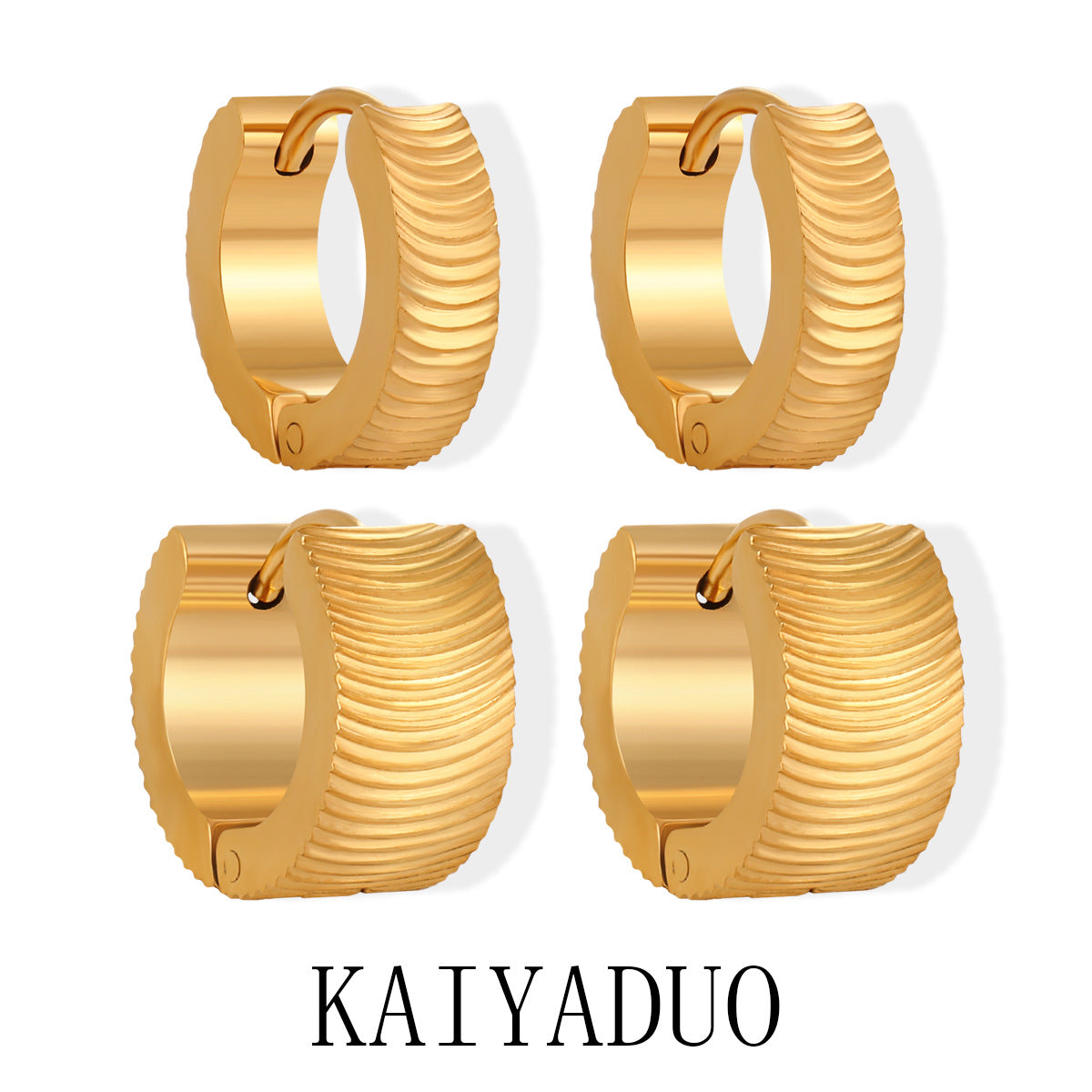 Style Fashion Simple Cat Eye Pattern Batch Flower Clip Personalized Ear Buckle