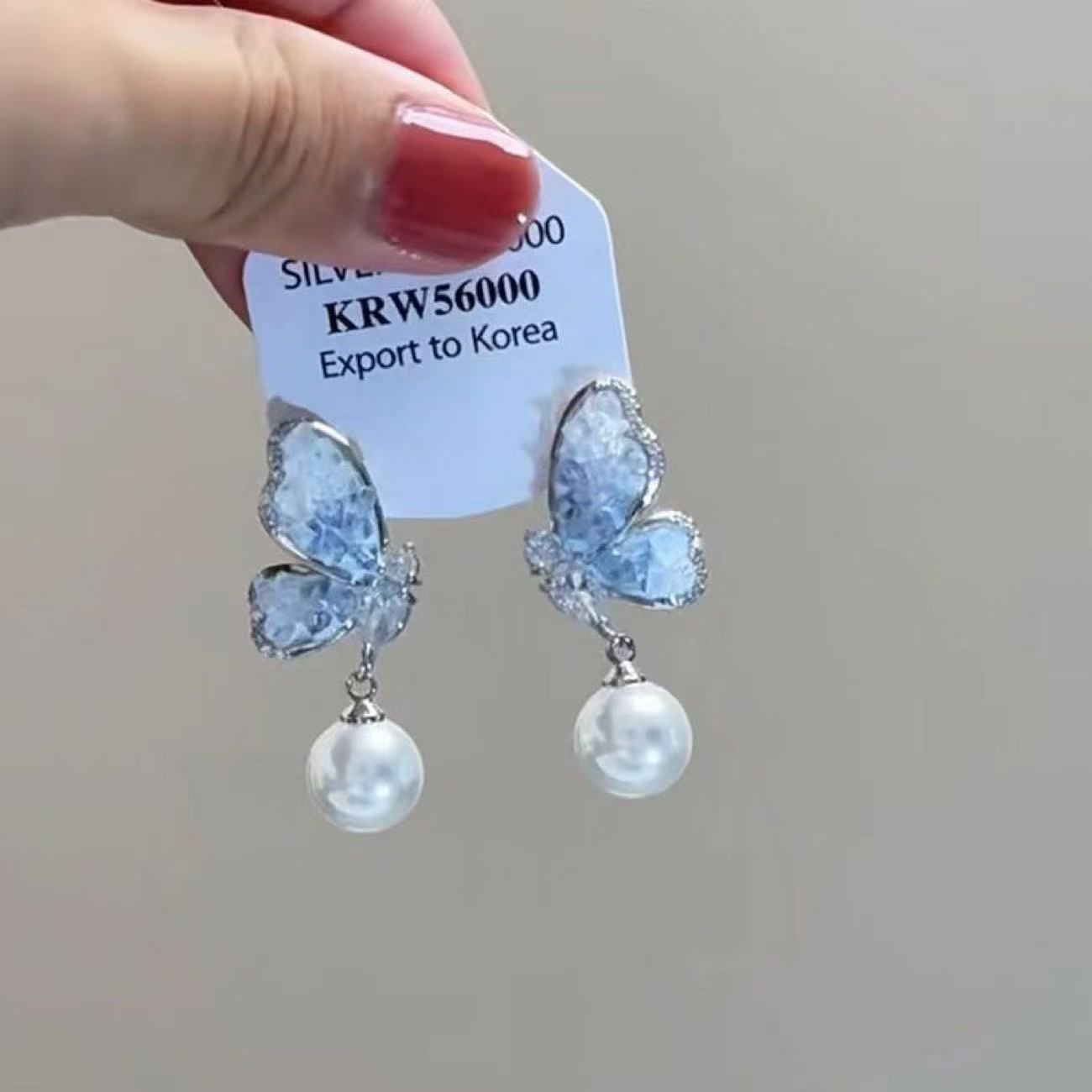 Luxury Pearl Water Drop Niche High Sense Temperament Fashion Earrings