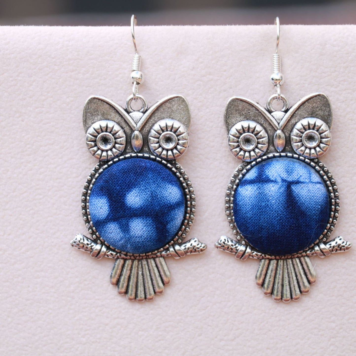 Yunnan Dali Ethnic Style Handmade Fabric Earrings