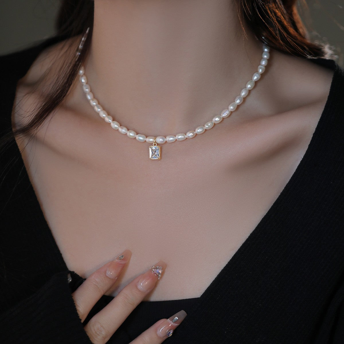 Small Fashion Sweet Light Luxury Clavicle Necklace