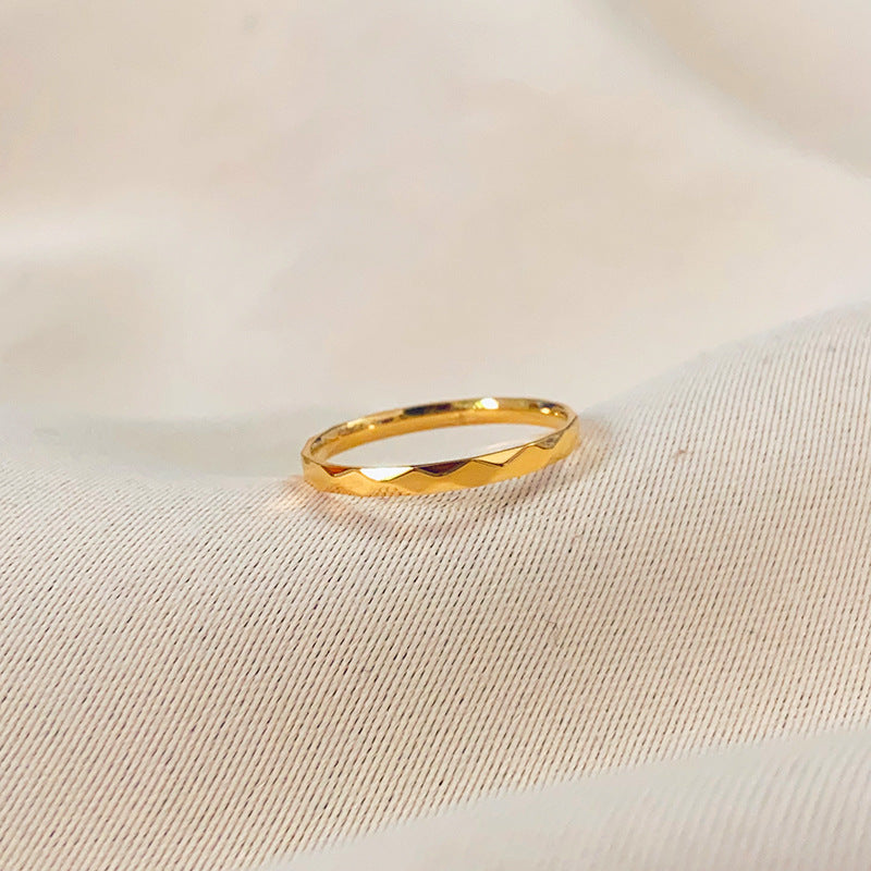 Style High-grade Design Personality Special Interest Rings