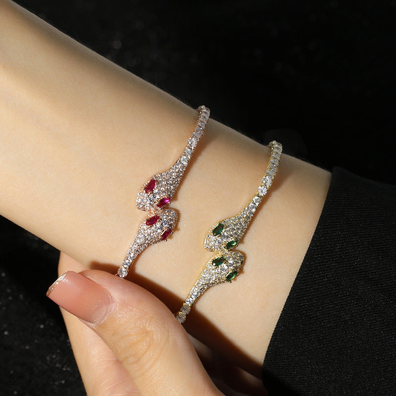 Women's Snake Female High-grade Exquisite Adjustable Chain Bracelet