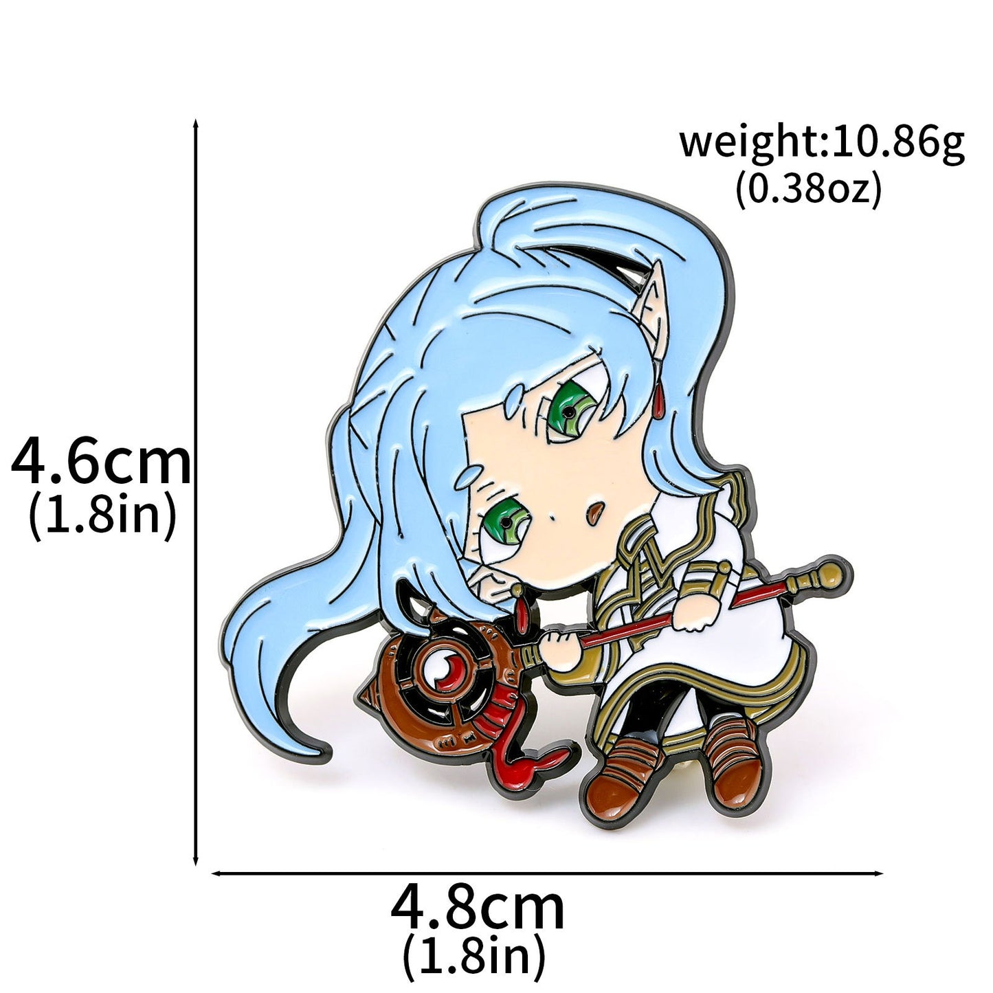 Fu Lillian Buried Around Anime Two-dimensional Cartoon Earrings
