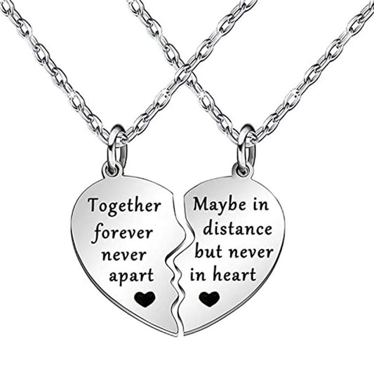 Pretty Trendy Stainless Steel Couple Gift Pendants