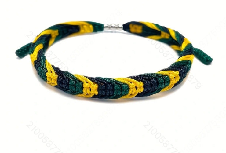 Hand Woven Rope Flag Color Matching Australia Bracelet