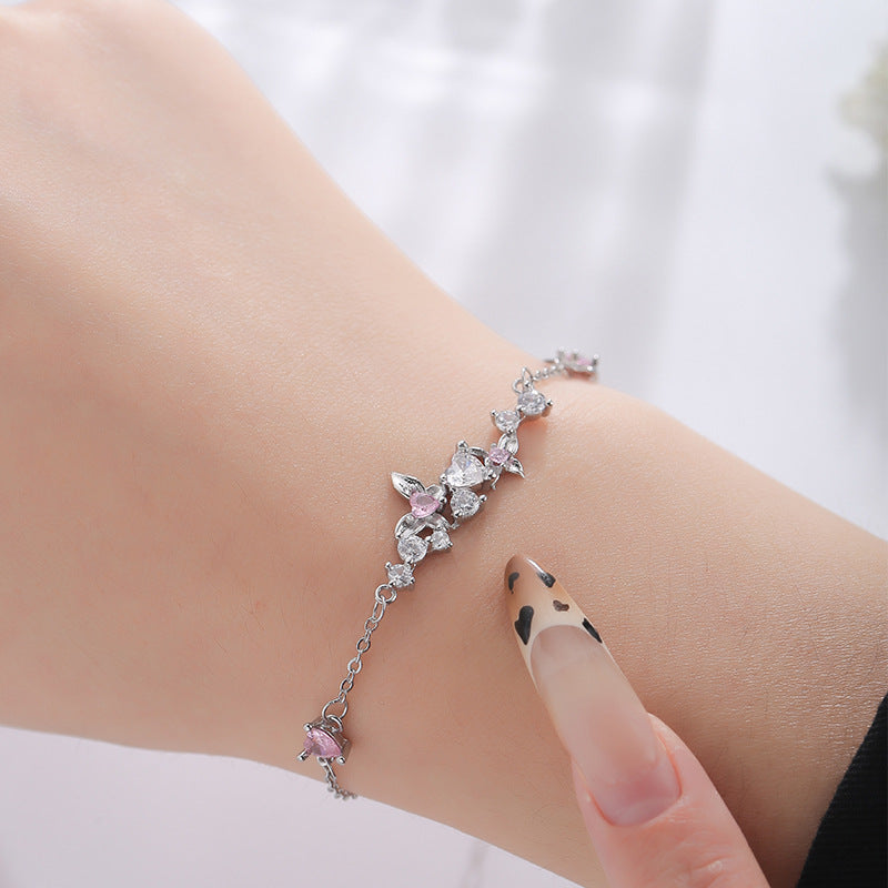 Secret Garden Butterfly Design High-grade Girlfriends Bracelets