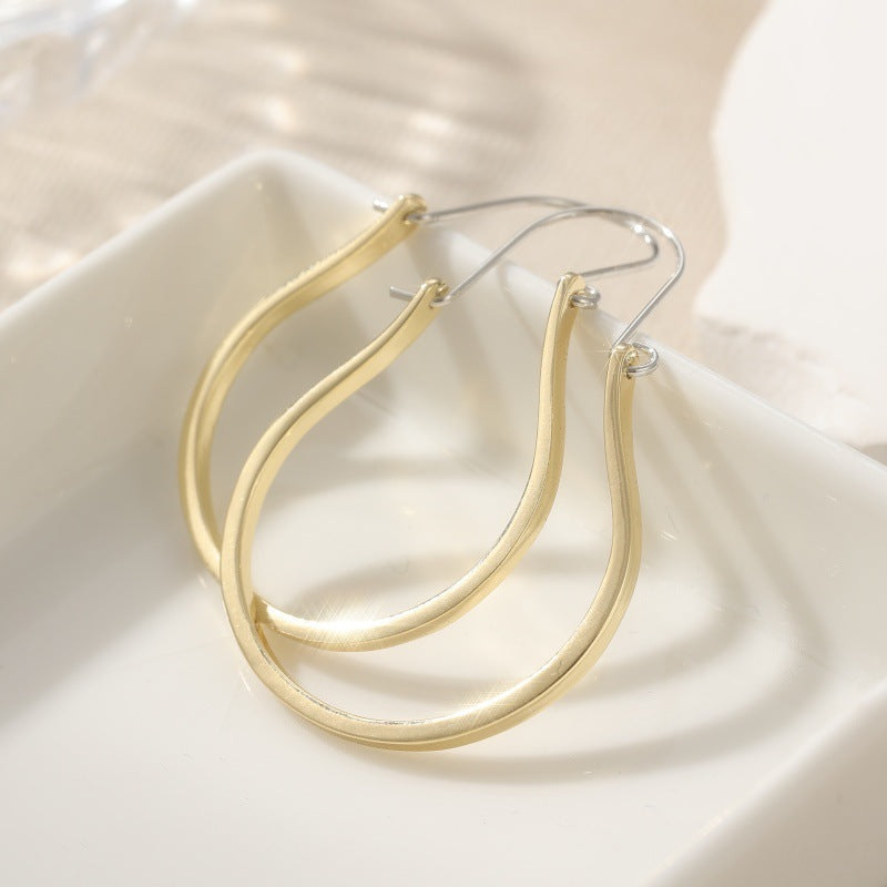Vintage Bronze Big Ear Copper Simple Rings