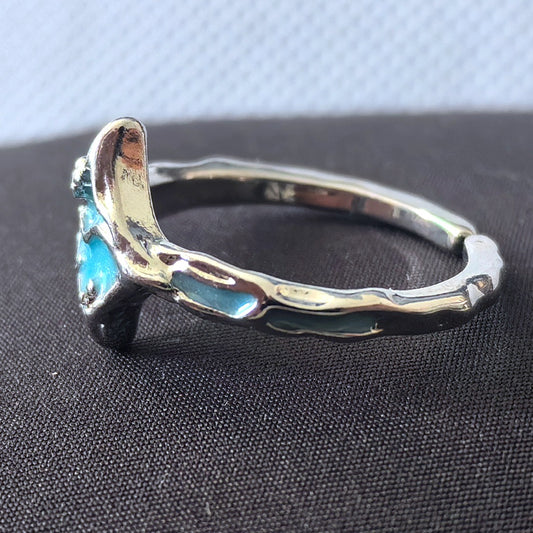 Women's Irregular Pleated French Style Twin Open Cold Korean Simple Sense Bracelets