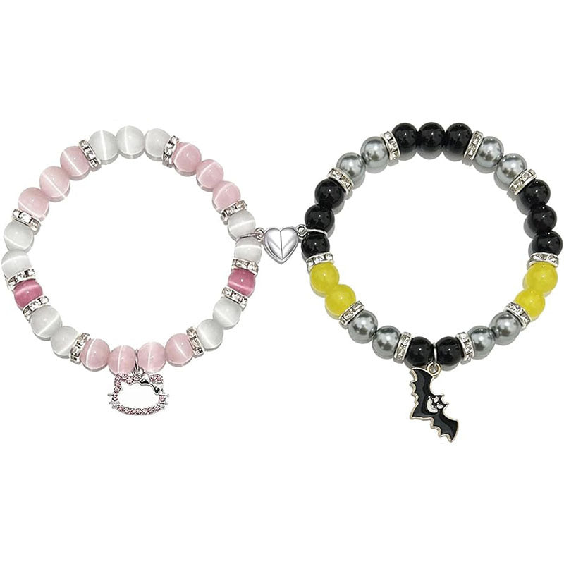 Women's & Men's Friendship Couple Halloween Birthday Gifts For Bracelet