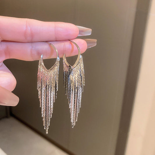 Tassel Fashion Ear Temperament Entry Lux Earrings