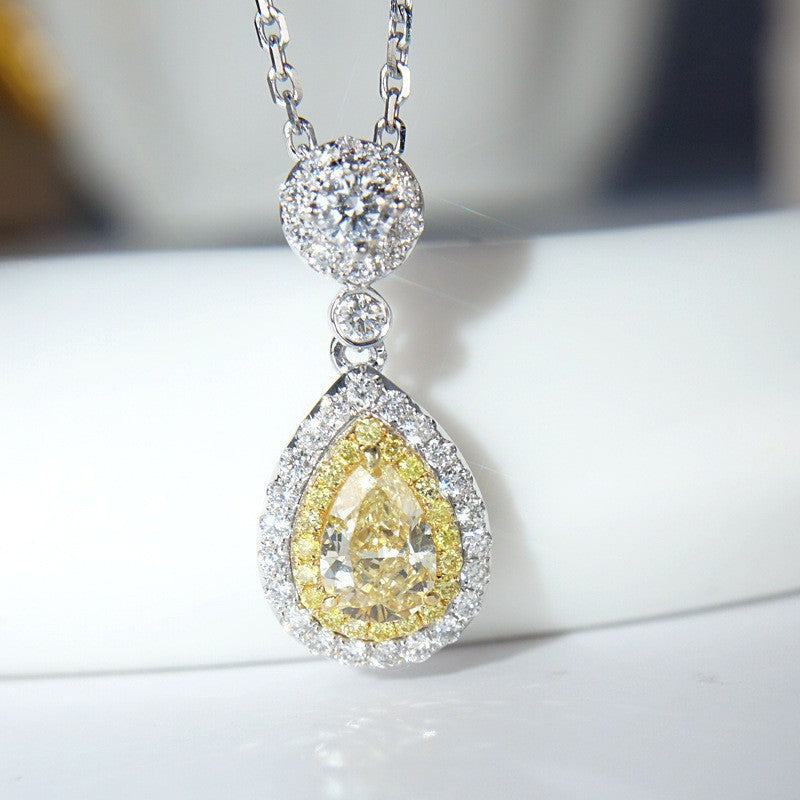 Imitation Imported Diamond Plated Eight Hearts Pendants