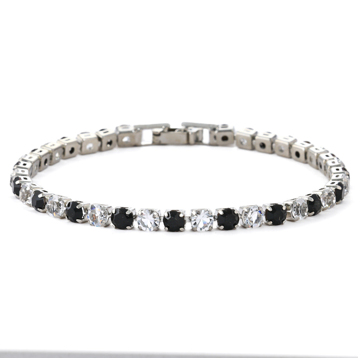 Women's Fashion Color Zircon High-grade Light Luxury Tennis Bracelet