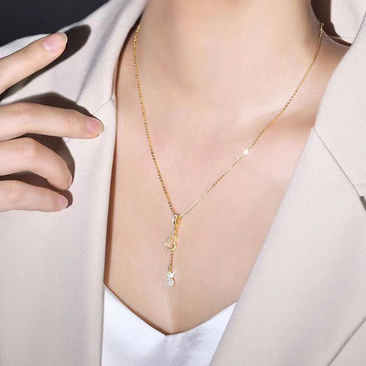Luxury Minority Design High Texture Clavicle Necklaces