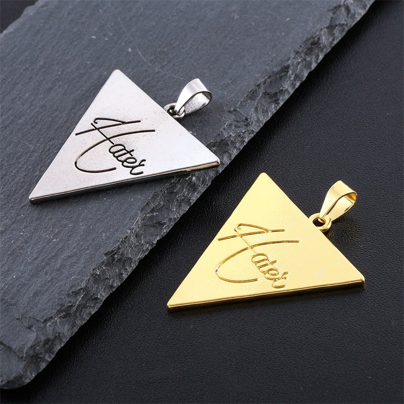 Fashion Punk Hip Hop Cool Popular Inverted Pendants