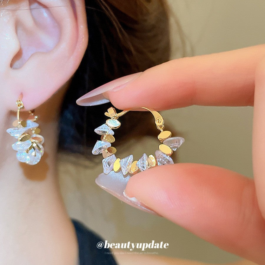Women's Personality Fashion Trendy Light Luxury High-grade Earrings