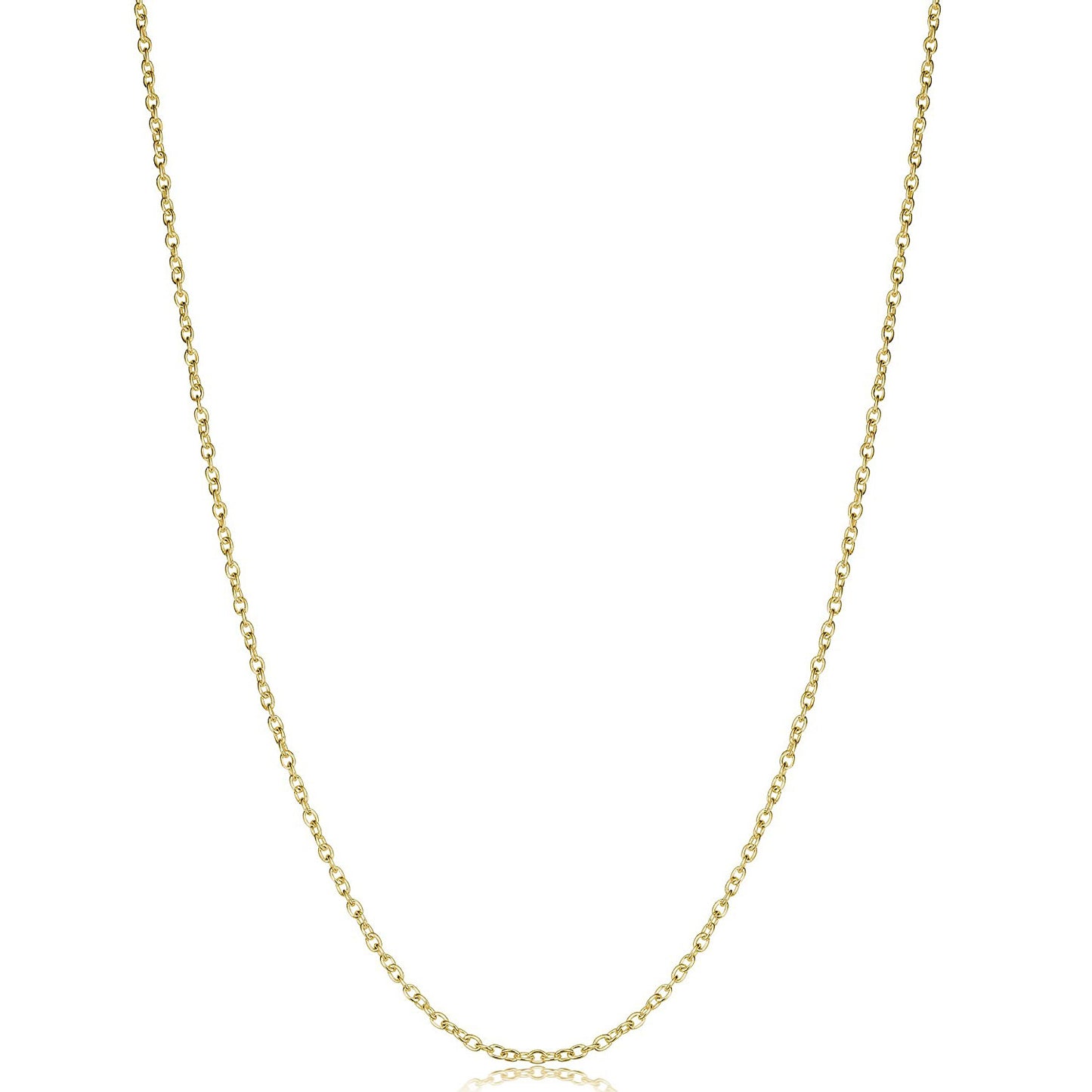 Women's Handmade Gold Color Chain Plated Imitation Necklace