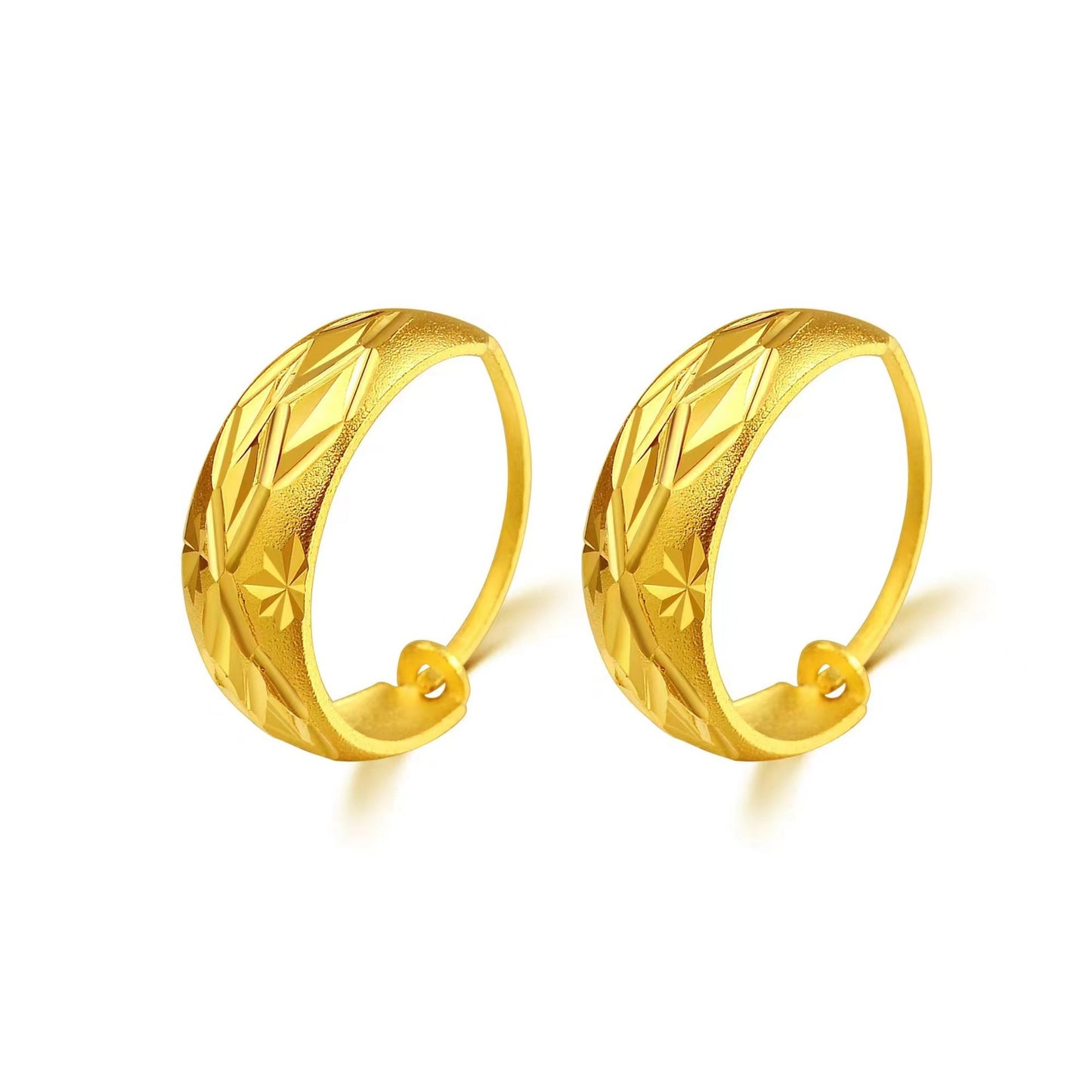 Women's Placer Gold Starry Ear Imitation Accessories Rings