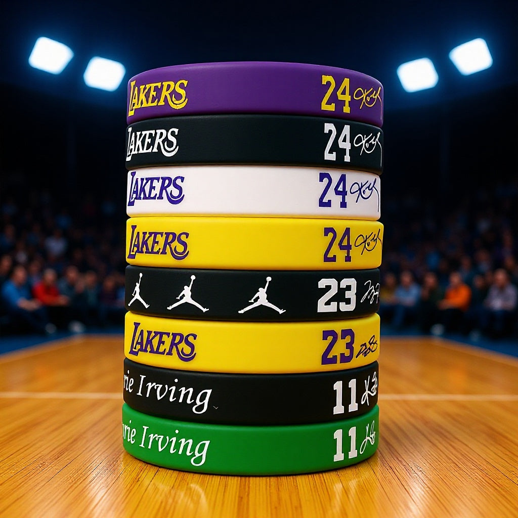 Silicone Sports Have Variety Of Trendy Stars In Different Bracelet