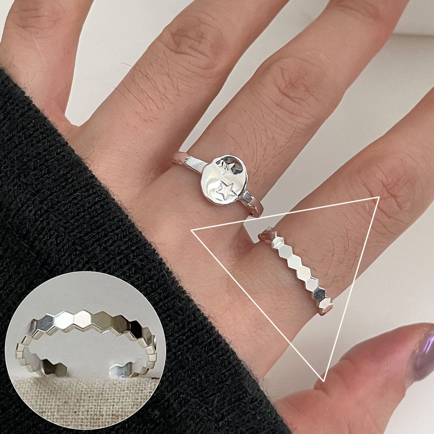 Women's Affordable Luxury Fashion Exquisite Elegant Open Rings
